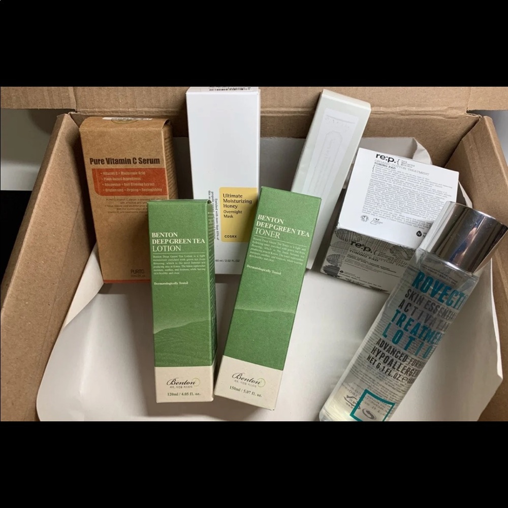 Korean skincare box